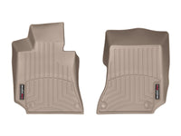 Thumbnail for WeatherTech 2014+ Mercedes-Benz E-Class Front FloorLiner - Tan