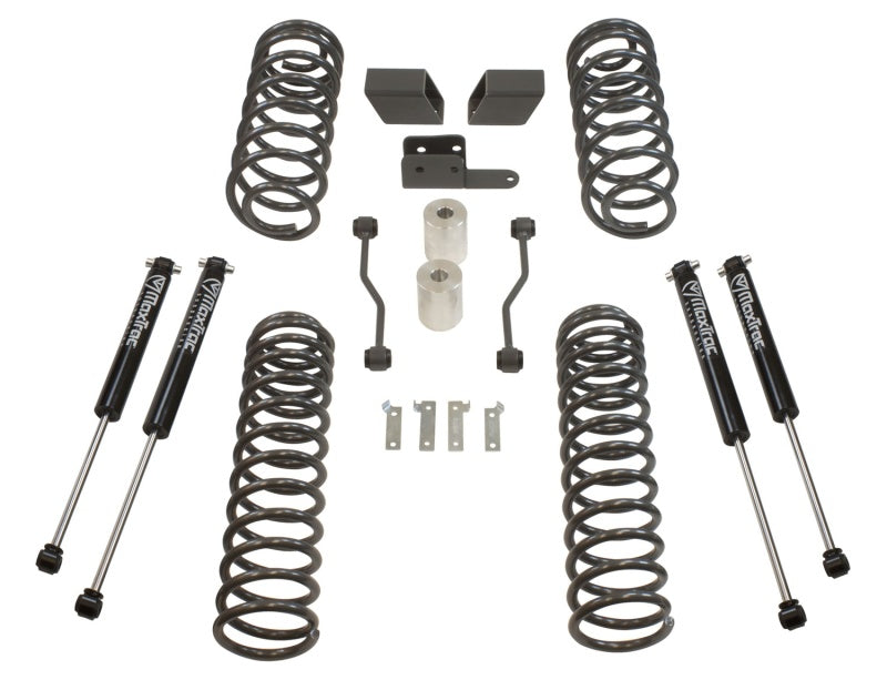 MaxTrac 18-19 Jeep Wrangler JL 3in/3in Coil Lift Kit w/MaxTrac Shocks