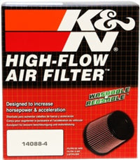 Thumbnail for K&N Filter Universal Rubber Filter 4in Flg 6 17/32in OD 8 21/32in H