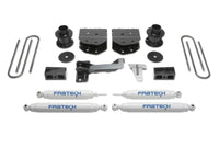 Thumbnail for Fabtech 05-07 Ford F250/350 4WD 4in Budget Sys w/Perf Shocks