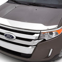 Thumbnail for AVS 12-13 Ford Fiesta Aeroskin Low Profile Hood Shield - Chrome