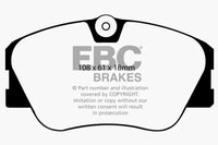 Thumbnail for EBC 86-93 Mercedes-Benz 190/190E 2.3 16v Greenstuff Front Brake Pads