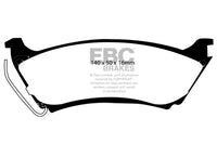 Thumbnail for EBC 98 Mercedes-Benz M-Class (ML) ML320 3.2 Redstuff Rear Brake Pads