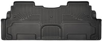 Thumbnail for Husky Liners 09-14 Chevy Traverse/07-14 GMC Acadia Weatherbeater Black 2nd Seat Floor Liners