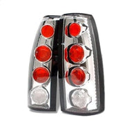 Thumbnail for Spyder Chevy C/K Series 1500/2500 88-98/GMC Sierra 88-98 Euro Style Tail Lights Chrm ALT-YD-CCK88-C