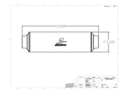 Thumbnail for Aeromotive In-Line Filter - AN-16 10 Micron Microglass Element Extreme Flow