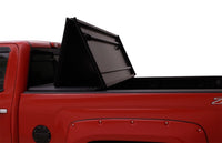 Thumbnail for Lund 07-13 Chevy Silverado 1500 Fleetside (8ft. Bed) Hard Fold Tonneau Cover - Black