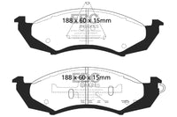 Thumbnail for EBC 89-91 Ford Thunderbird 3.8 Greenstuff Front Brake Pads