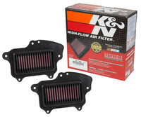 Thumbnail for K&N 16-17 Suzuki Boulevard M90 1462CC Replacement Drop In Air Filter (Set of 2)