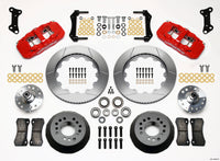 Thumbnail for Wilwood AERO6 Front Hub Kit 14.00 Red 67-69 Camaro 64-72 Nova Chevelle