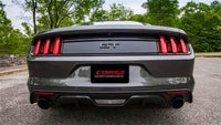 Thumbnail for Corsa 2015-2017 Ford Mustang GT 5.0 3in Axle Back Exhaust Black Dual Tips (Touring)