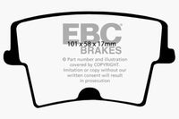 Thumbnail for EBC 05-09 Chrysler 300 2.7 Greenstuff Rear Brake Pads