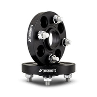 Thumbnail for Mishimoto Wheel Spacers - 4x100 - 56.1 - 20 - M12 - Black