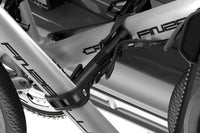 Thumbnail for Thule OutWay Hanging-Style Trunk Bike Rack (Up to 2 Bikes) - Silver/Black