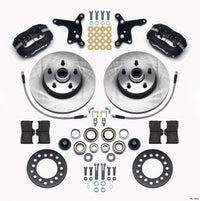 Thumbnail for Wilwood Forged Dynalite Front Kit 11.28in 1 PC Rotor&Hub Ford 1954-1956