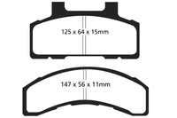 Thumbnail for EBC 93-96 Buick Century 2.2 Greenstuff Front Brake Pads