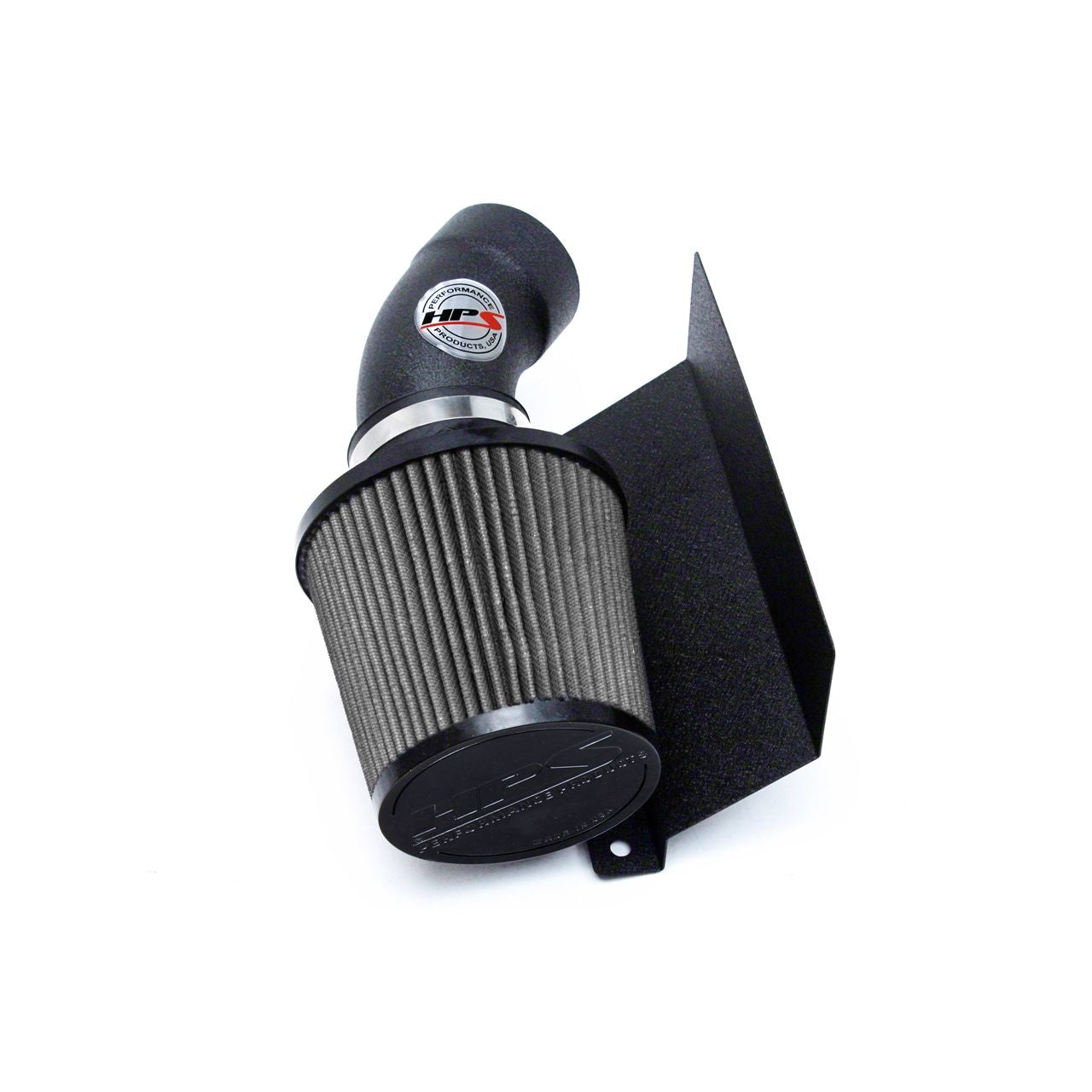 HPS Shortram Air Intake Kit 15-17 Chrysler 200 2.4L without MAF sensor, Includes Heat Shield, Black