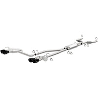 Thumbnail for MagnaFlow 20-21 Ford Explorer 3.0L V6 Dual Exit Quad Black Chrome Tip Street Series Cat-Back Exhaust