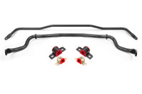 Thumbnail for BMR 15-22 S550 Mustang Sway Bar Kit with Bushings Front and Rear Black Hammertone