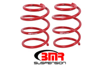 Thumbnail for BMR 05-14 S197 Mustang GT Front Handling Version Lowering Springs - Red