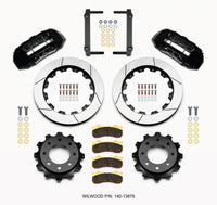 Thumbnail for Wilwood TX6R Rear Kit 16.00in Black 1999-2010 GM H2 / 2500 4.63 Cntr