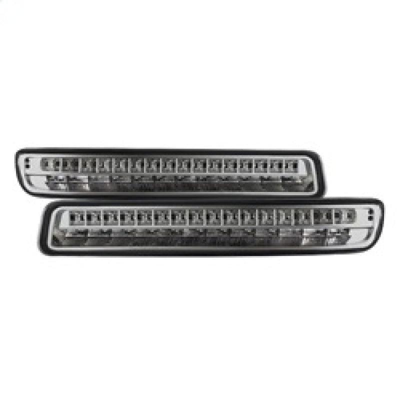 xTune 99-06 GMC Sierra (Excl Denali) Full LED Bumper Lights - Chrome (CBL-GSI99-LED-C)