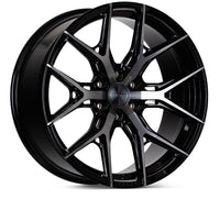 Thumbnail for Vossen HF6-4 24x10 / 6x135 / ET25 / Deep Face / 87.1 - Tinted Gloss Black Wheel