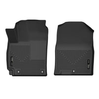 Thumbnail for Husky Liners 18-22 Hyundai Kona X-Act Contour Front Floor Liners - Black