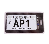 Thumbnail for NRG Mini JDM Style Aluminum License Plate (Suction-Cup Fit/Universal) - AP-1