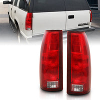 Thumbnail for ANZO 1988-1999 Chevy C1500 Taillight Red/Clear Lens w/ Circuit Board(OE Replacement)