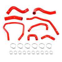 Thumbnail for Mishimoto 04-10 Infiniti QX56 / 04-14 Titan Silicone Coolant Hose Kit - Red