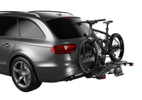 Thumbnail for Thule EasyFold XT 2 - Fully Foldable Platform Hitch Bike Rack (Up to 2 Bikes) - Black/Silver