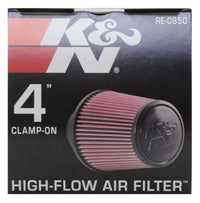 Thumbnail for K&N Universal Air Filter (4in. Flange / 6in. Base OD / 4-5/8in. Top OD / 6in. Height)