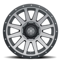 Thumbnail for ICON Compression 20x10 8x6.5 -19mm Offset 4.75in BS 121.4mm Bore Titanium Wheel