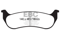 Thumbnail for EBC 05-07 Chrysler Pacifica 3.5 Greenstuff Rear Brake Pads