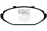 Thumbnail for EBC 98-02 Ford Crown Victoria (Police) 4.6 (Phenolic PisTons) Greenstuff Front Brake Pads