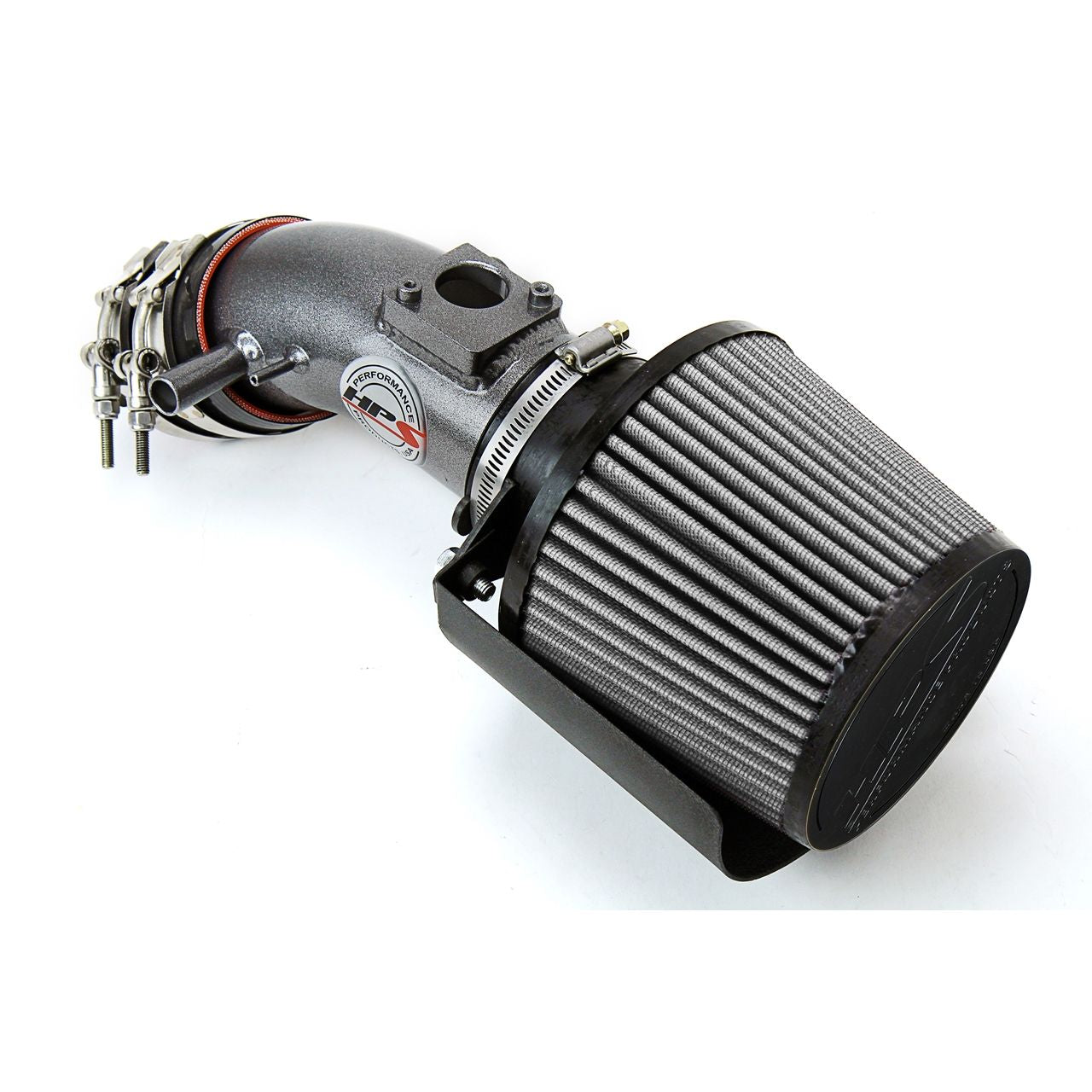 HPS Shortram Air Intake 2007-2017 Toyota Camry 3.5L V6, Includes Heat Shield, Gunmetal