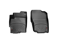 Thumbnail for WeatherTech 08+ Mitsubishi Lancer Front FloorLiner - Black