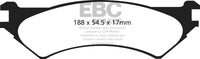 Thumbnail for EBC 97-00 Ford Econoline E250 4.2 (4 Wheel ABS) Ultimax2 Rear Brake Pads