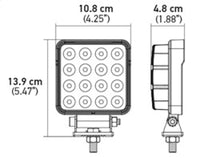 Thumbnail for Hella ValueFit LED Work Lamps 4SQ 2.0 LED MV CR BP