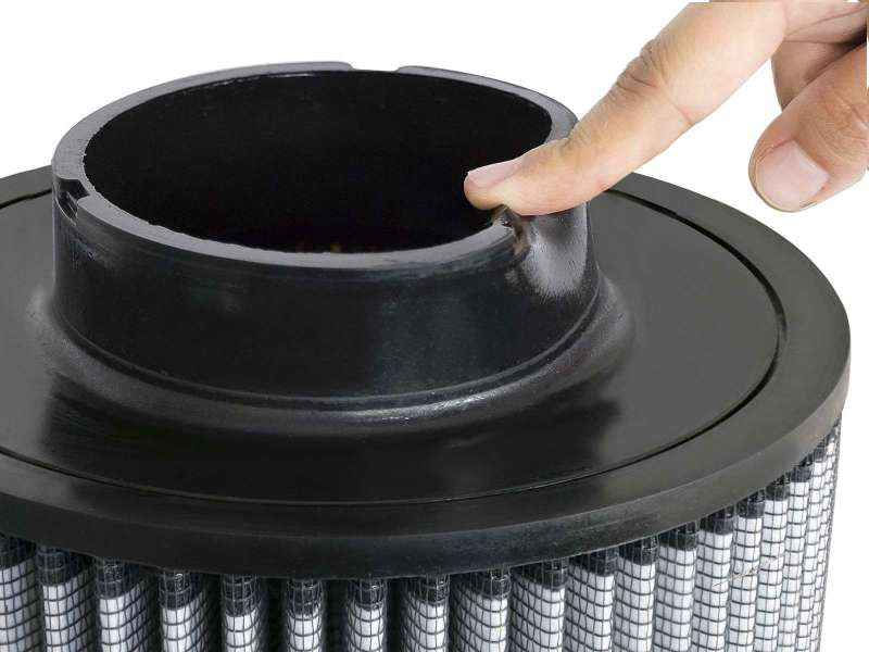 aFe Magnum FLOW Universal Air Filter w/ Pro DRY S Media 4 F x 8-1/2in B x 8-1/2in T x 11in H