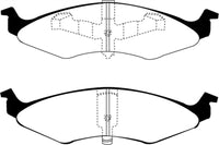 Thumbnail for EBC 94-96 Dodge Neon 2.0 (4 Stud Wheels) Yellowstuff Front Brake Pads