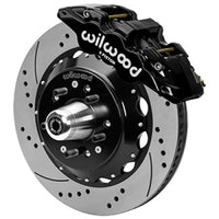 Thumbnail for Wilwood Aero6R/ST Front Big Brake Kit 14in D/S Black Powder Coat 79-88 Chevrolet Monte Carlo