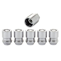 Thumbnail for McGard Wheel Lock Nut Set - 5pk. (Cone Seat) M12X1.5 / 13/16 Hex / 1.28in. Length - Chrome