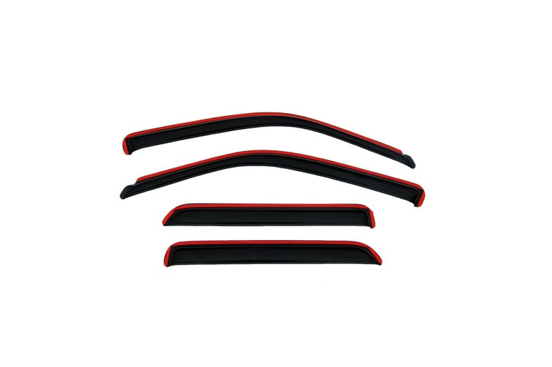 AVS 04-08 Pontiac Grand Prix Ventvisor In-Channel Front & Rear Window Deflectors 4pc - Smoke