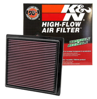 Thumbnail for K&N 11 Jeep Grand Cherokee / 11 Dodge Durango Replacement Panel Air Filter