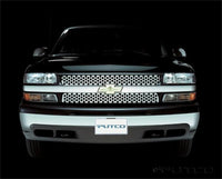 Thumbnail for Putco 01-02 Chevrolet Silverado LD Punch Stainless Steel Grilles