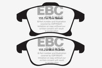 Thumbnail for EBC 13+ Ford Fusion 1.6 Turbo Greenstuff Front Brake Pads