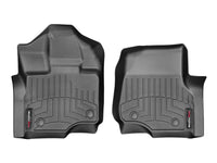 Thumbnail for WeatherTech 15 Ford F-150 (Supercrew and Supercab Only)  Front FloorLiners - Black