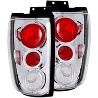 Thumbnail for ANZO 1997-2002 Ford Expedition Taillights Chrome